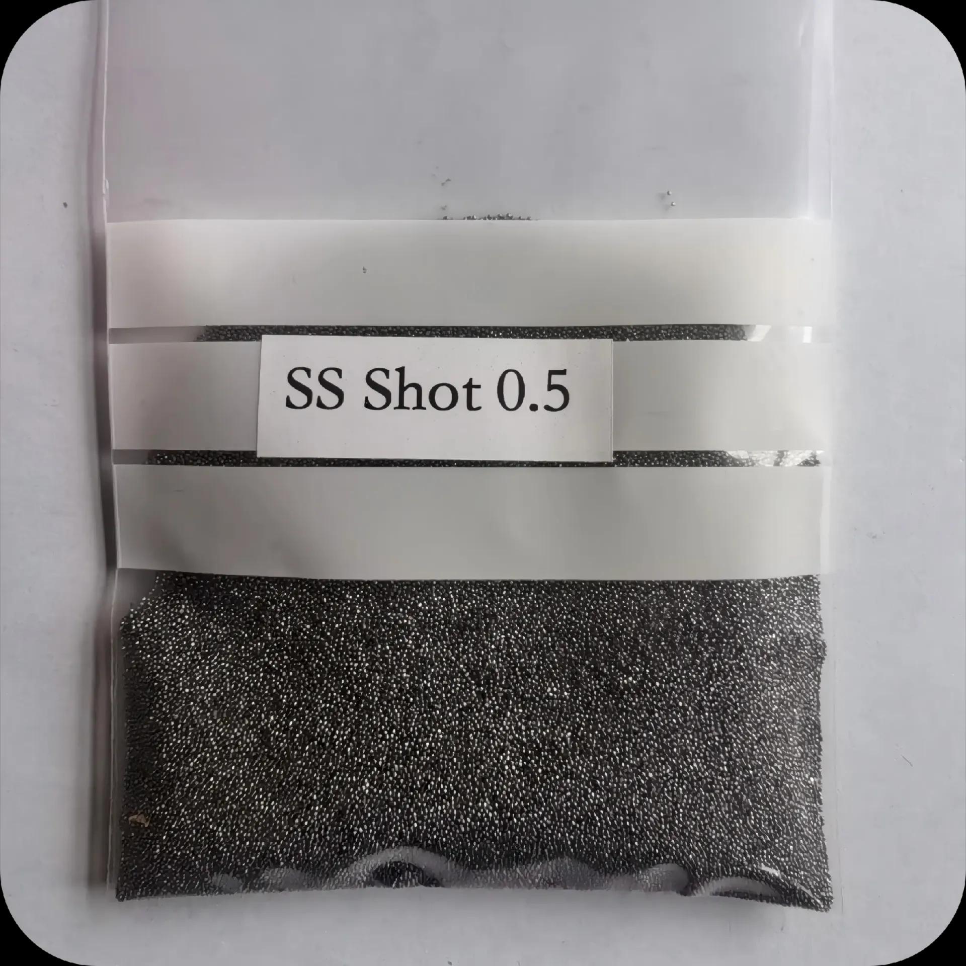 Stainless Steel Shot - production batch sample
