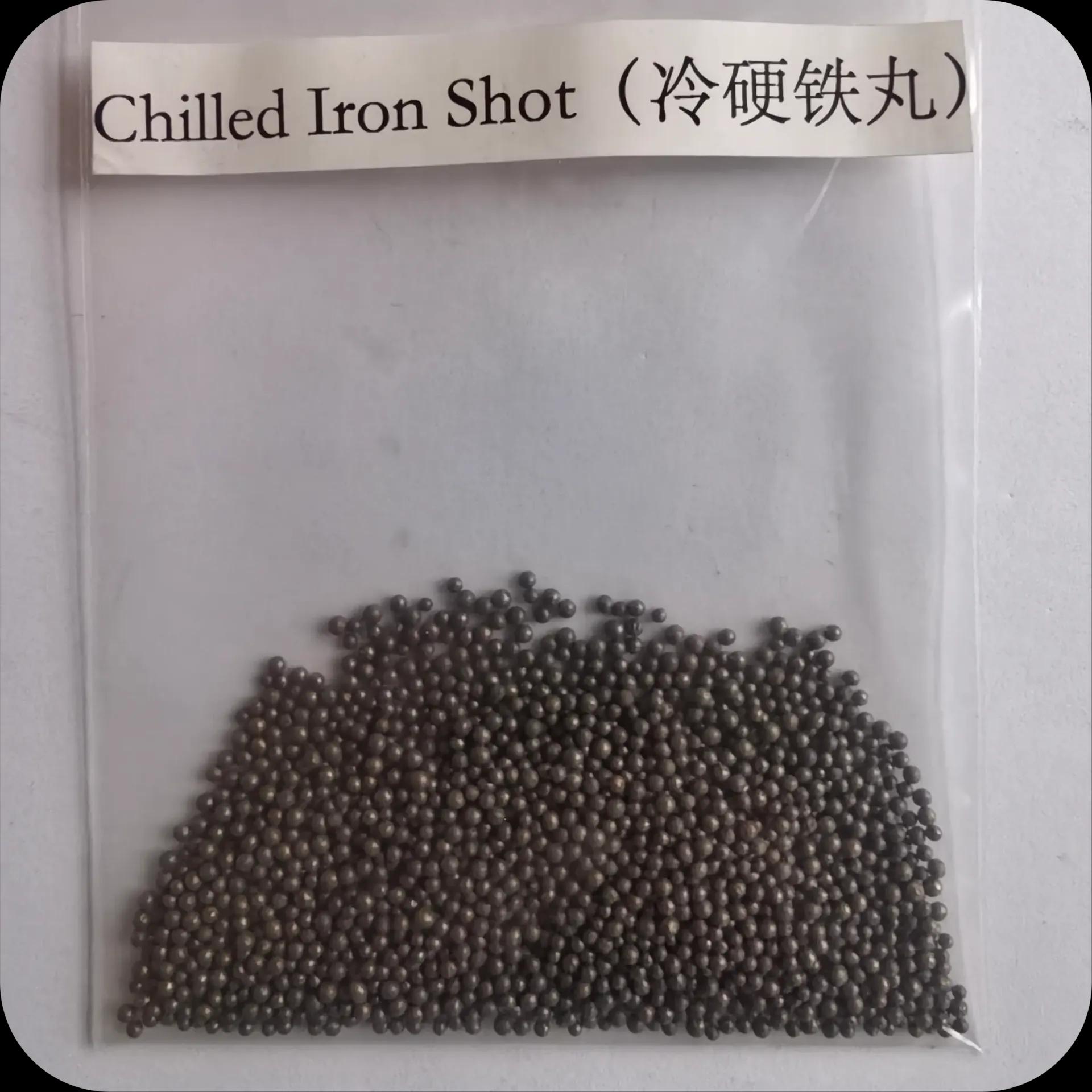 Iron Grit / Chilled Iron Grit / Iron Shot / Chilled Iron Shot - application process display