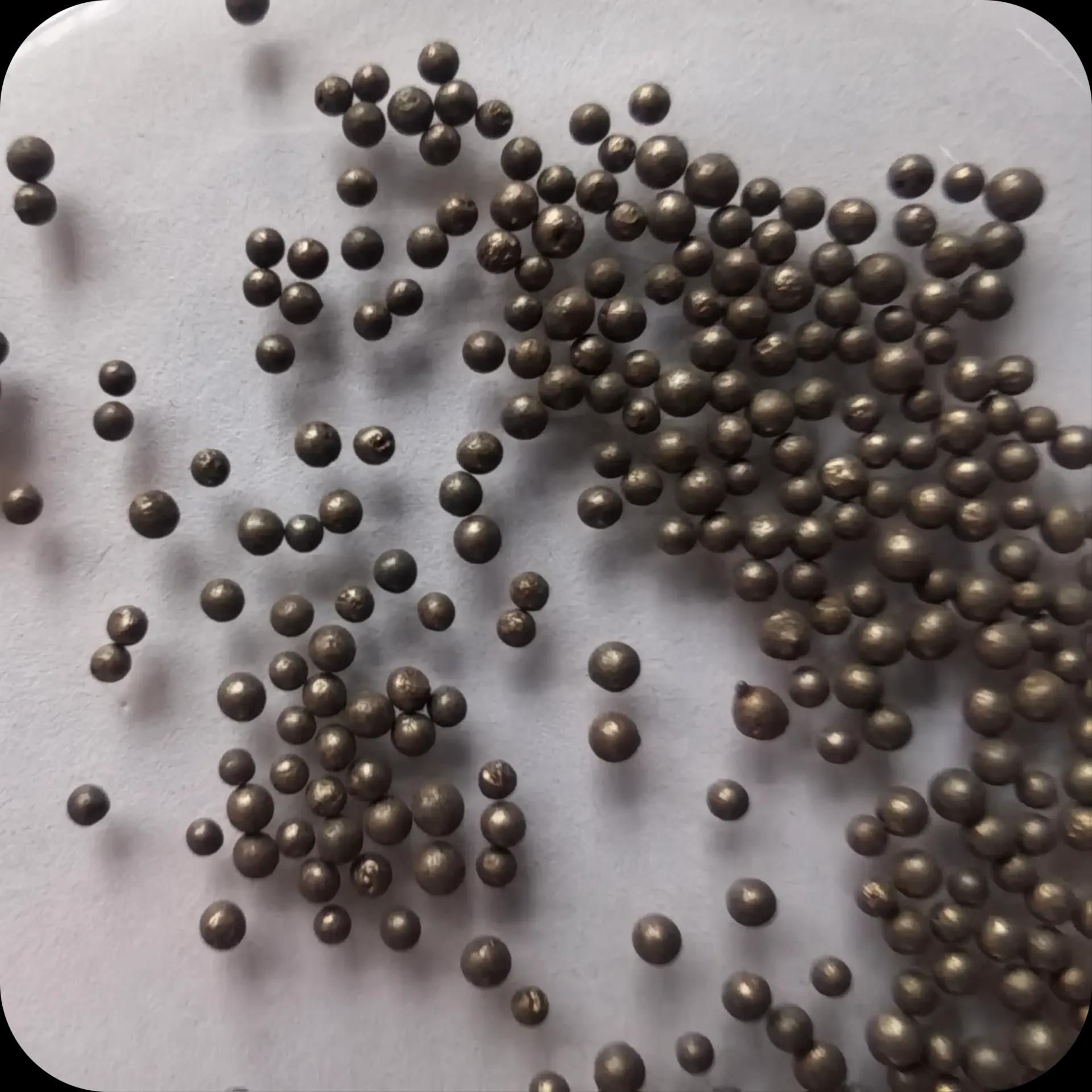 Iron Grit / Chilled Iron Grit / Iron Shot / Chilled Iron Shot - production batch sample